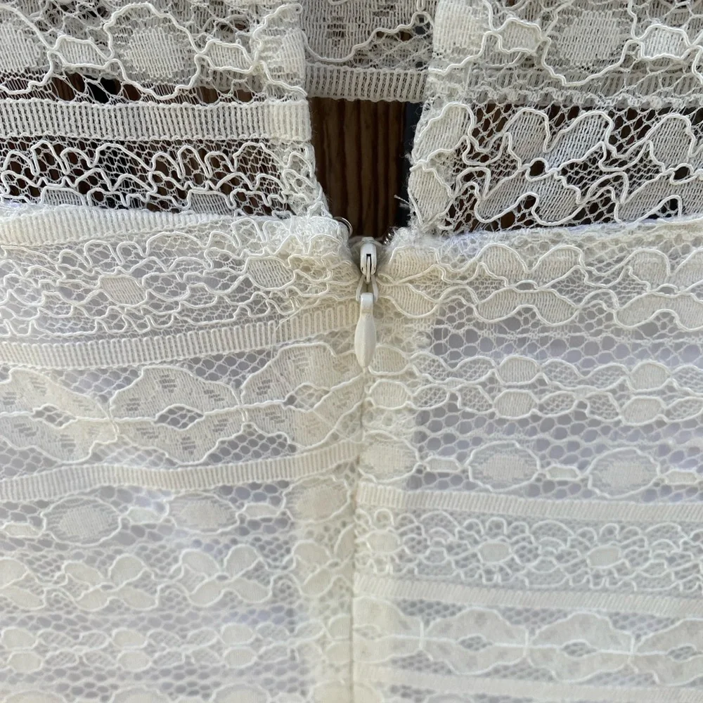 BCBGENERATION Lace Peek-a-boo Cutout Dress - Picture 7 of 15